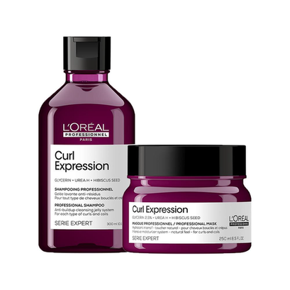 Imagem do produto Kit L'oreál Professionnel Serie Expert Curl Expression Shampoo Antirresíduos E Máscara Loréal Professionnel