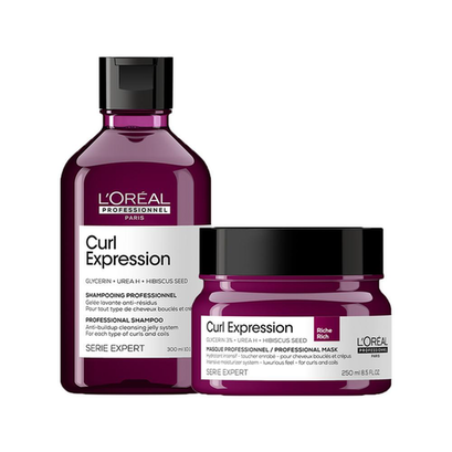Imagem do produto Kit L'oreál Professionnel Serie Expert Curl Expression Shampoo Antirresíduos E Máscara Rich Loréal Professionnel