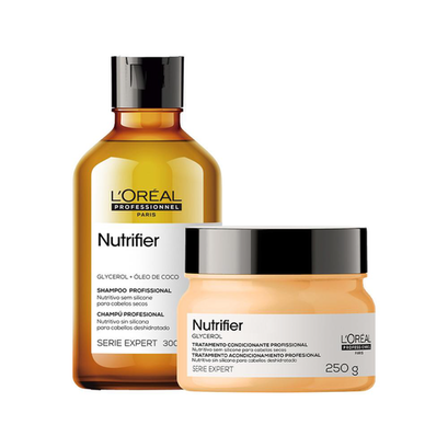 Imagem do produto Kit L'oréal Professionnel Serie Expert Nutrifier Shampoo E Máscara L'oreal