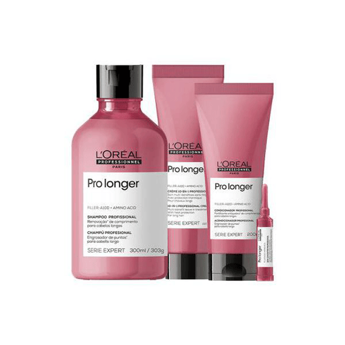 Imagem do produto Kit L'oréal Professionnel Serie Expert Pro Longer Shampoo E Condicionador E Leave-In E Ampola L'oreal