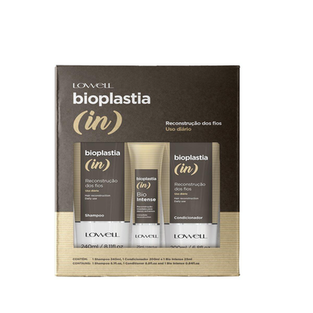 Imagem do produto Kit Lowell Bioplastia In Reconstrução Dos Fios Shampoo 240Ml + Condicionador 200Ml + Máscara 25Ml Shampoo 240Ml + Condicionador 200Ml + Máscara 25Ml