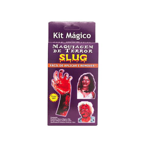Imagem do produto Kit Mágico Slug Maquiagem De Terror Para Halloween