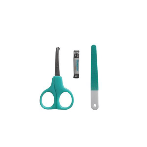 Imagem do produto Kit Manicure, Lixa, Cortador De Unha E Tesoura Girotondo Baby