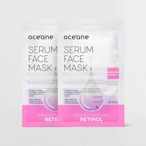 Imagem do produto Kit Máscara Facial De Sérum Com Retinol 2 Produtos