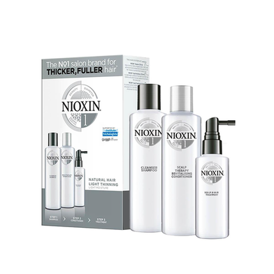 Imagem do produto Kit Nioxin Sistema 1 Shampoo + Condicionador + Leavein 1 Unidade