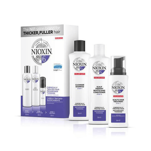 Imagem do produto Kit Nioxin Sistema 6 Shampoo 300Ml + Condicionador 300Ml + Leavein 100Ml