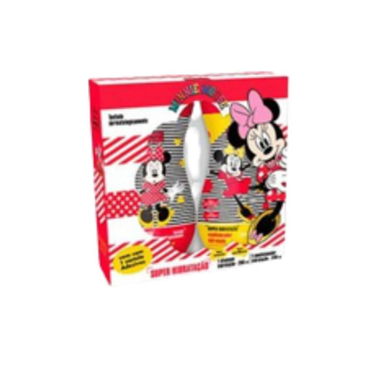 Imagem do produto Kit Nutriex Personagens Minnie Hidratados Com Shampoo 250Ml + Condicionador 230Ml + Cartela De Adesivos