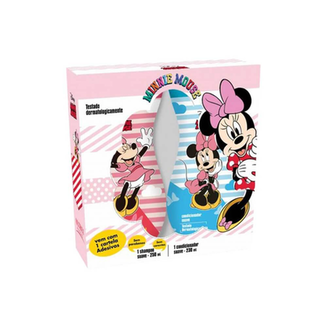 Kit Nutriex Personagens Minnie Suave Com Shampoo 250 Ml + Condicionador 230 Ml + Cartela De Adesivos