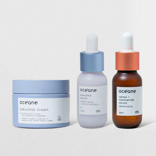 Imagem do produto Kit Océane Sérum Fito Retinol + Sérum Niacinamida + Hidratante Facial