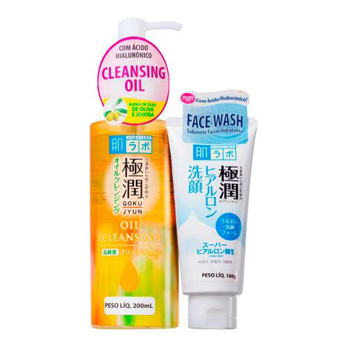 Imagem do produto Kit Óleo De Limpeza Gokujyun 200G + Sabonete Hidratante 100Ml