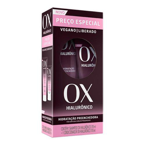 Imagem do produto Kit Ox Hialuronico Shampoo 375Ml + Condicionador 170Ml