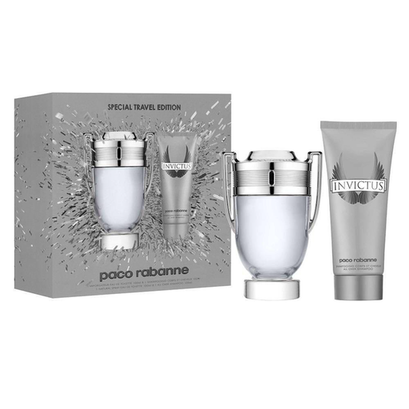 Imagem do produto Kit Paco Rabanne Invictus Eau De Toilette 100Ml + All Over Shampoo 100Ml