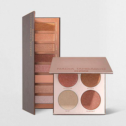 Imagem do produto Kit Paleta De Sombras Paleta De Iluminadores Glow To Go Nádia Tambasco By Océane