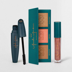 Imagem do produto Kit Paleta Multifuncional + Máscara Para Cílios + Brilho Labial Nude Marília Mendonça By Océane