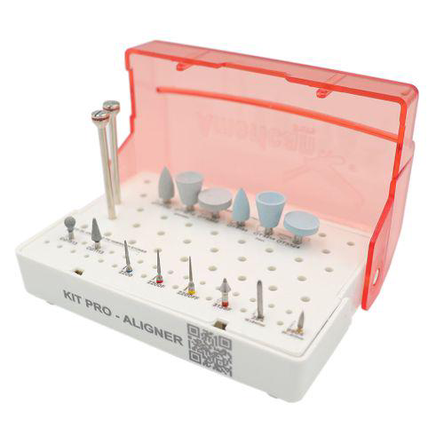 Kit Para Remoção De Alinhadores E Polimento Pro Aligner American Burrs