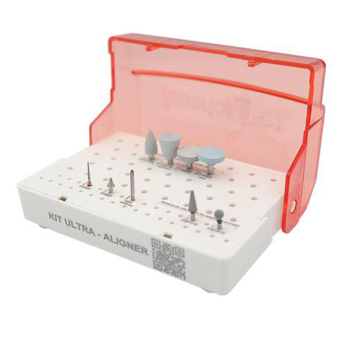 Kit Para Remoção De Alinhadores E Polimento Ultra Aligner American Burrs