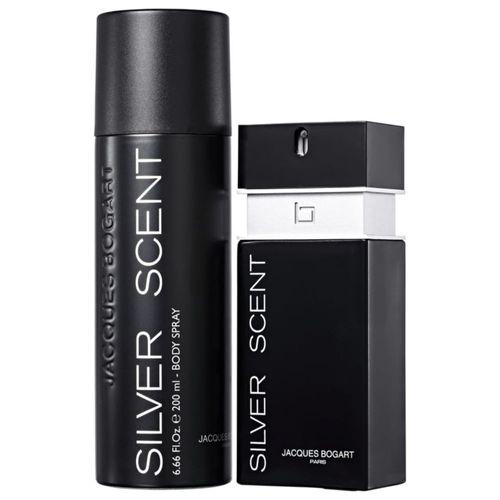 Imagem do produto Kit Perfume Masculino Silver Scent Jacques Bogart Eau De Toilette 100Ml + Body Spray 200Ml