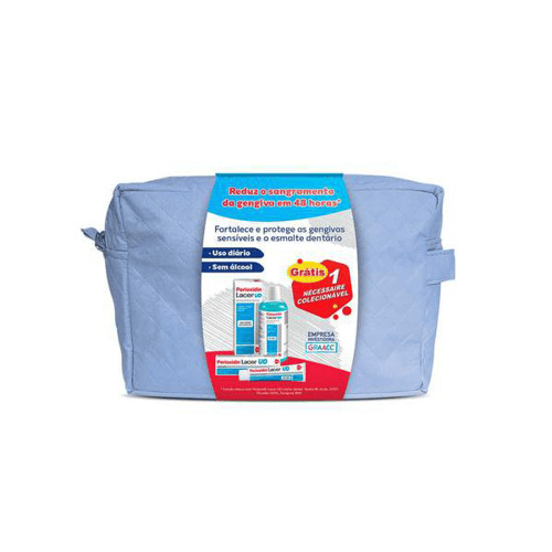 Imagem do produto Kit Perioxidin Ud Solução Bucal Com 500Ml + Creme Dental Nécessaire 1 Unidade
