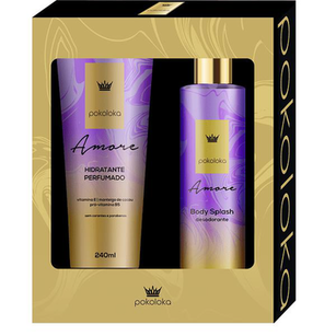 Imagem do produto Kit Pokoloka Amore Hidratante 240Ml +Body Splash 250Ml