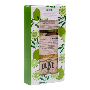 Imagem do produto Kit Presente Korres Sabonetes Em Barra Pepino E Bambu, Gengibre E Limão, Oliva E Flor De Oliveira 3 Unidades Com 90G Cada 1 Kit 3 Unidades Com 90G Cada