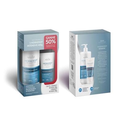 Imagem do produto Kit Profuse Hidradeep Loção Hidratante Intensive 4Ooml Ganhe 50% Desconto 200Ml