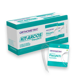 Imagem do produto Kit Promocional Flexy Niti Sequência De Fios Superior E Inferior Retangulares Orthometric