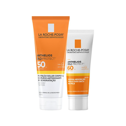 Imagem do produto Kit Protetor Solar La Rocheposay Anthelios Xl Protetor Corporal Fps50 E Protetor Solar Facial Fps60