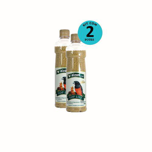 Kit Ração Alcon Club Top Life Super Premium 325G C/ 2 Unidades