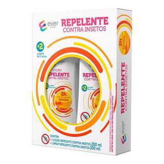Kit Repelente Ever Care - Com Deet Spray 200Ml