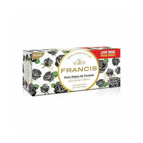 Imagem do produto Kit Sabonete Barra Francis Classico Rosa Negra Lm Pm 5X90g