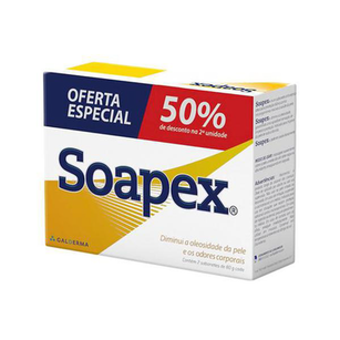 Imagem do produto Kit Sabonete Corporal Soapex Galderma 2 Unidades