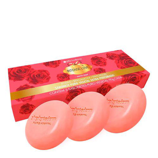 Kit Sabonete Em Barra Phytoderm Intense Love 90G 3 Unidades