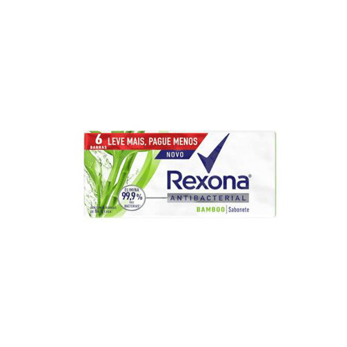 Imagem do produto Kit Sabonete Em Barra Rexona Antibacterial Bamboo 1 Unidade