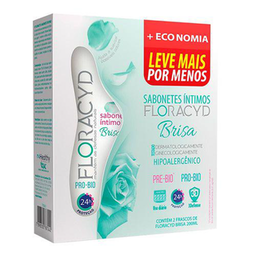 Imagem do produto Kit Sabonete Íntimo 200Ml Floracyd Brisa 2 Unidades