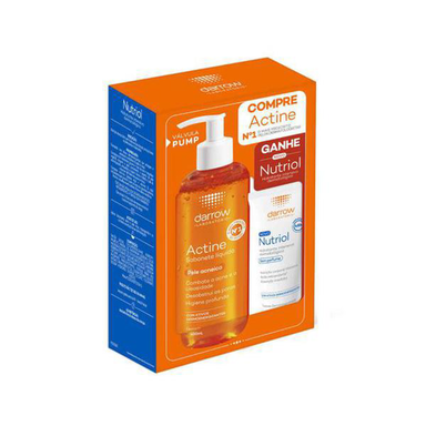 Imagem do produto Kit Sabonete Líquido Actine + Loção Hidratante Darrow Nutriol 1 Unidade