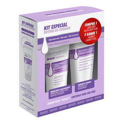 Imagem do produto Kit Hidratante Facial Dermotivin Benzac Matificante 50Ml + Sabonete Líquido 70Ml