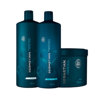 Imagem do produto Kit Sebastian Professional Twisted Shampoo E Condicionador E Máscara 500 Ml