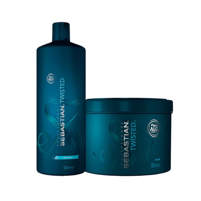 Imagem do produto Kit Sebastian Professional Twisted Shampoo E Máscara 500 Ml