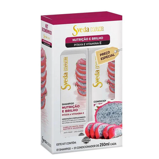 Imagem do produto Kit Shampoo 250Ml + Condicionador 250Ml Sveda Hair Nutrição E Brilho