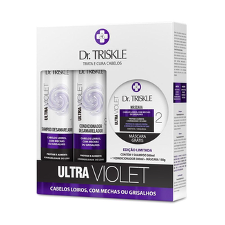 Imagem do produto Kit Shampoo 300Ml + Condicionador 300Ml + Máscara 150G Dr Triskle Ultra Violet