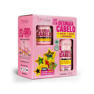 Imagem do produto Kit Shampoo 300Ml + Máscara 200G Forever Liss Desmaia Cabelo
