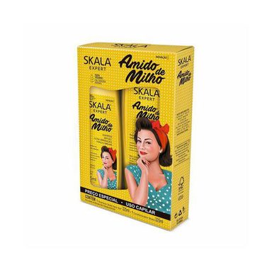Imagem do produto Kit Shampoo+Condicionador Skala Amido De Milho 325Ml