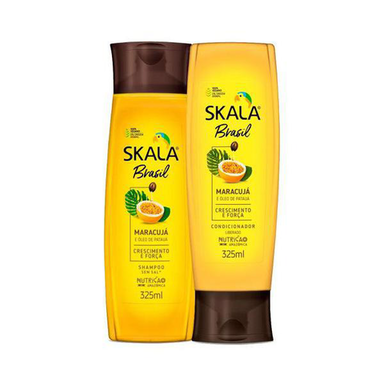 Kit Shampoo + Condicionador Skala Maracujá E Óleo De Patauà Com 325Ml Cada