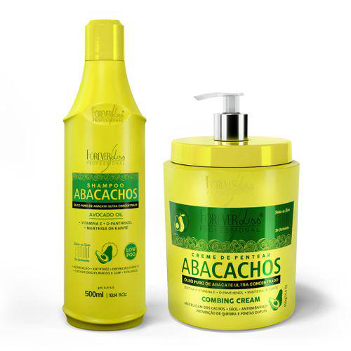 Imagem do produto Kit Shampoo E Creme De Pentear Abacachos Forever Liss