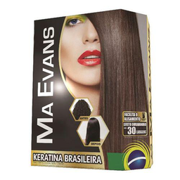 Imagem do produto Kit Shampoo E Loção Ma Evans Keratina Brasileira 40Ml Cada