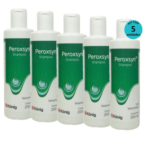 Imagem do produto Kit Shampoo Peroxsyn König 200Ml Com 5 Unidades