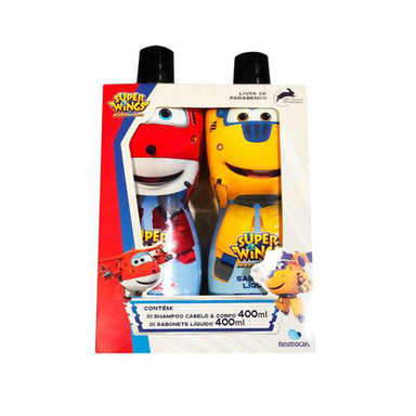 Imagem do produto Kit Shampoo + Sabonete Líquido Super Wings 400Ml Fisher Price