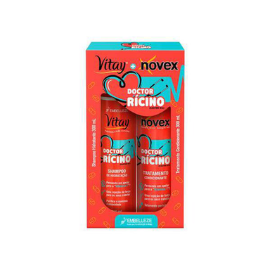 Imagem do produto Kit Shampoo + Tratamento Condicionante Novex Doctor Rícino 1 Unidade
