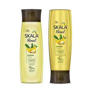 Kit Skala Shampoo E Condicionador Banana Bacuri 325Ml
