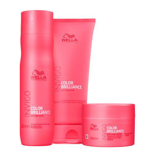 Kit Trio Home Invigo Color Brilliance Wella